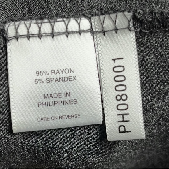 NY&C “Stretch” Elegant Gray Knot Dress - Picture 7 of 7